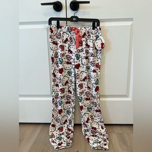 Hello Kitty valentine’s pajama pants size Small
